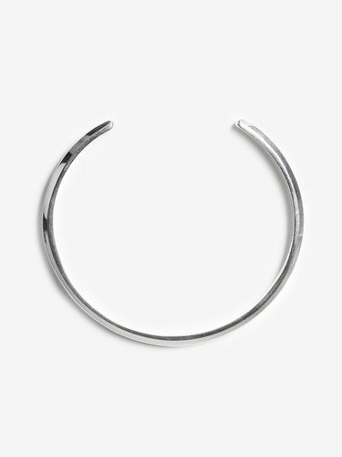 Basic Cuff Bangle Bracelet Silver - AEKKI - Modalova