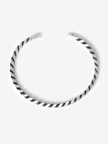 Flat Chain Cuff Bangle Bracelet - AEKKI - Modalova