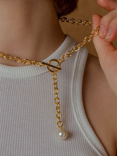 Vivian Necklace_Gold - SUNDAY DISCO CLUB - Modalova