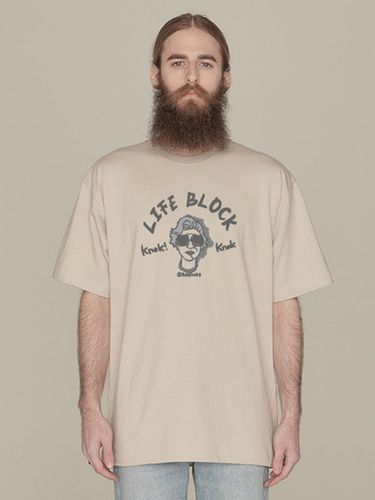 Life Block Short-Sleeve T-Shirt - RADINEO - Modalova