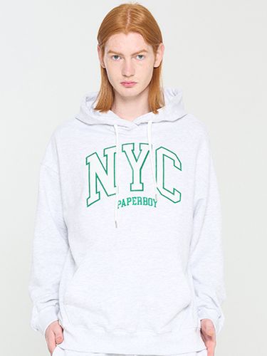 New York City Hoodie_White Melange - PaperBoy - Modalova