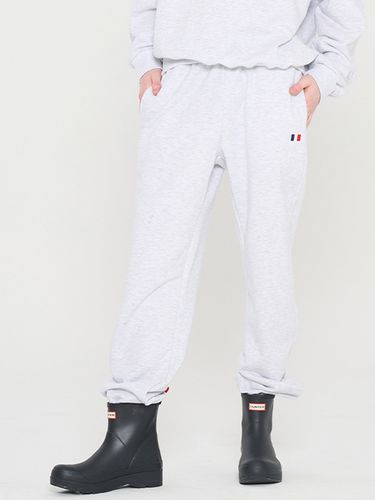 Paris Sweatpants_White Melange - PaperBoy - Modalova