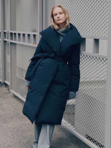 City Outdoor] Responsible High Neck Padding Coat - FRONTROW - Modalova