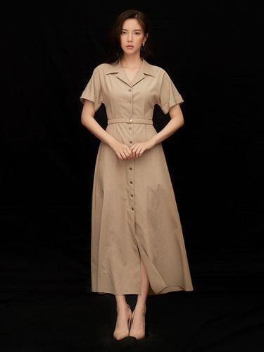 No. 7 Dress - Beige - HANAVO - Modalova