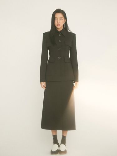 No. 6 Jacket - Black - HANAVO - Modalova