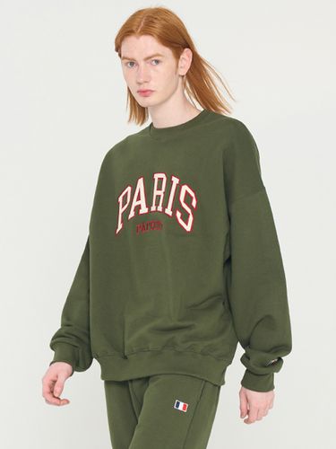 Paris Sweatshirt_Green - PaperBoy - Modalova