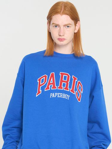 Paris Sweatshirt_Blue - PaperBoy - Modalova