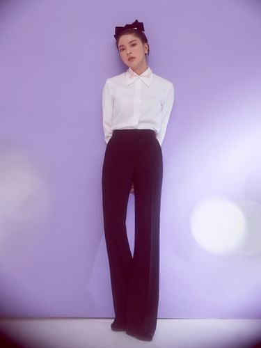 No. 6 Pants - Black - HANAVO - Modalova