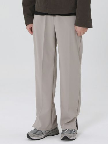 Wide Banding Slacks P-1_Light Beige - PEPPERSEASONING - Modalova