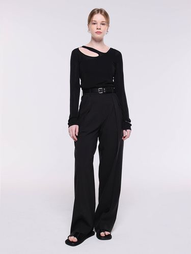 Hidden Band Trouser_Black - CAANC - Modalova