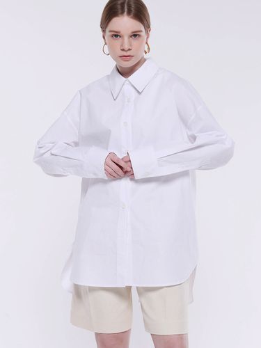 Back Slit Shirt_White - CAANC - Modalova