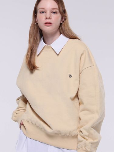 Oversized Fit Sweatshirts_Cream - CAANC - Modalova