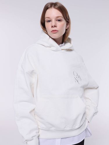 Oversized Fit Hoodie_Off White - CAANC - Modalova