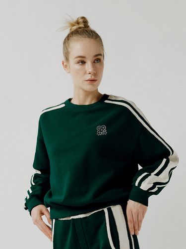 Side Line Sweatshirt Green - OUT OF TRUNK - Modalova