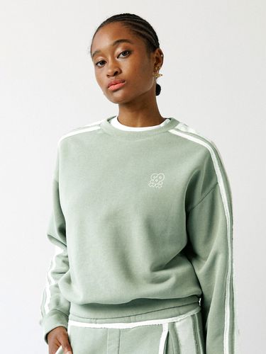 Side Line Sweatshirt Mint - OUT OF TRUNK - Modalova