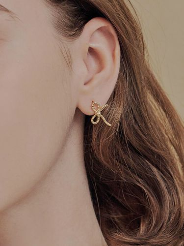 Twist ribbon earring - ENGBROX - Modalova