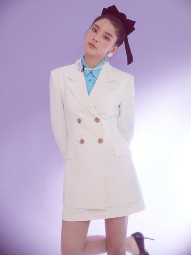 No.10 Jacket - Cream - HANAVO - Modalova