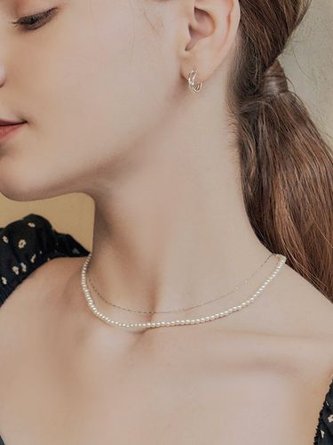 Gleam pearl necklace set - ENGBROX - Modalova