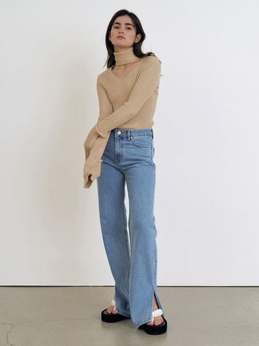 Side Slit Denim_Light Blue - MAISONMARAIS - Modalova