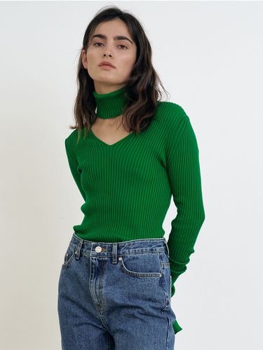 Cotton Slim Knit_Green - MAISONMARAIS - Modalova