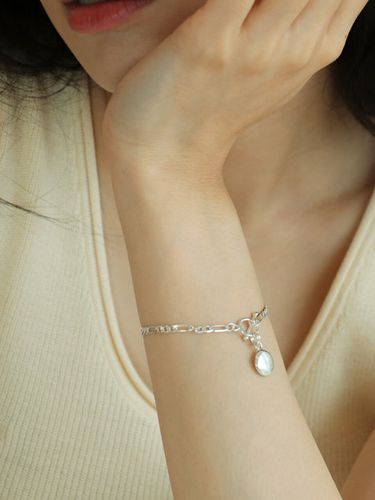 Silver Toggle Bracelet - Less is more - Modalova