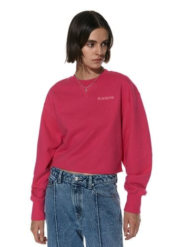 Plac Logo Crop Sweatshirt_Pink - PLAC - Modalova