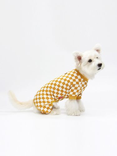 Checkerboard All-In-One For Pets - KINIKINI - Modalova