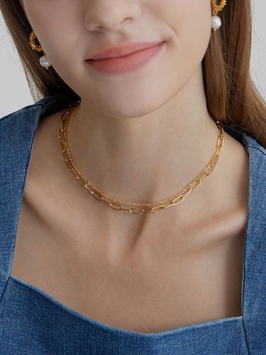 Gold Chain Necklace - ANNAFLAIR1986 - Modalova