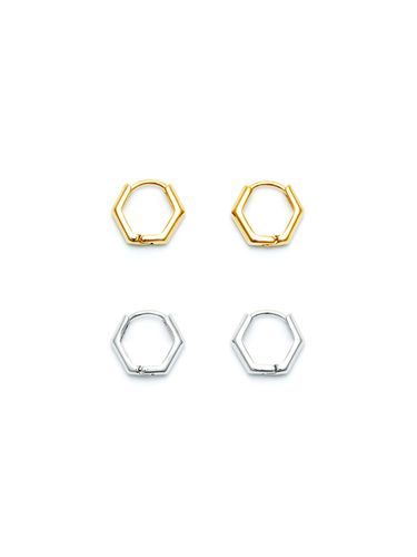 Honeycomb Ring Earrings - ANNAFLAIR1986 - Modalova