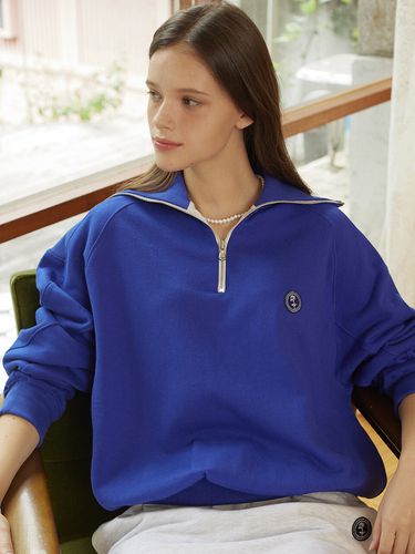 Rose Wappen Rib Block Half Zip-up () - NONLOCAL - Modalova