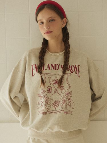 Rose Emblem Sweatshirt - NONLOCAL - Modalova