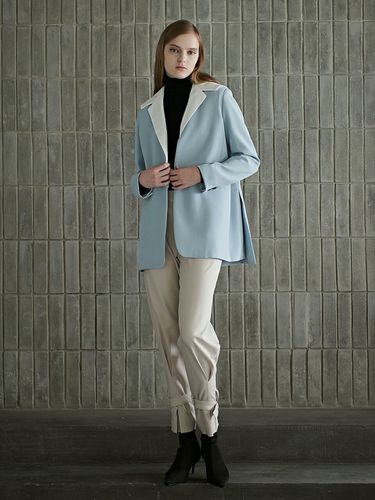 Sailor Collar Open Jacket_Light Mint - MITTE - Modalova