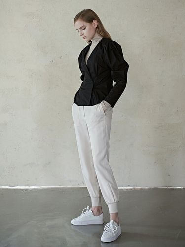 Jogger Banding Pants_Cream - MITTE - Modalova