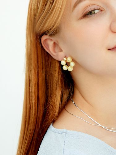 Soft Beads Flower Earrings - ANNAFLAIR1986 - Modalova