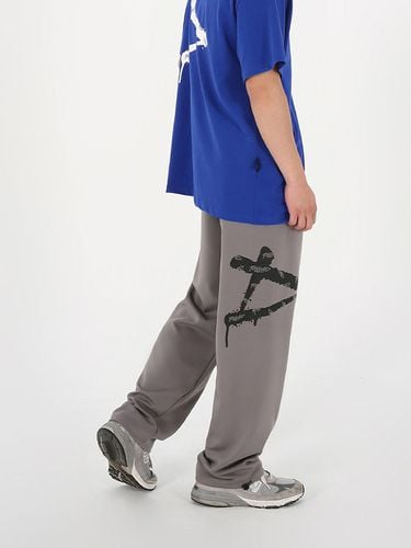 Graffiti Dry Fit Pants [Gray] - PLAYIAN - Modalova