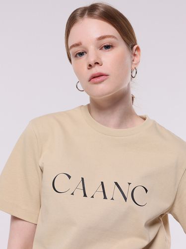 Caanc Logo T-shirt_Beige - CAANC - Modalova