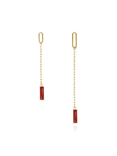 Cylinder Drop Earrings - ANNAFLAIR1986 - Modalova