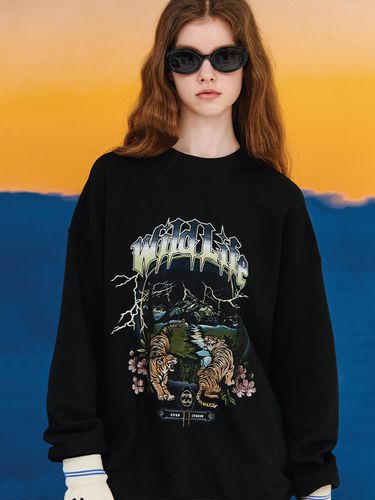 DTP Wild Life Sweatshirt [Black] - CPGN - Modalova