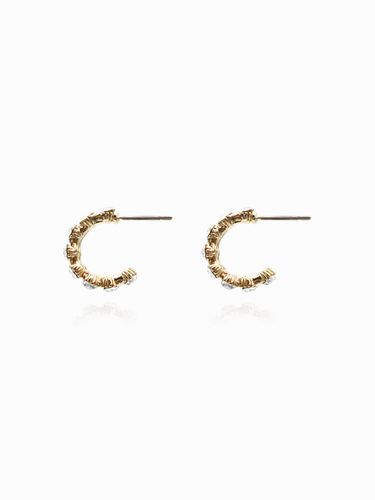 Crystal Hoop Earrings - ANNAFLAIR1986 - Modalova