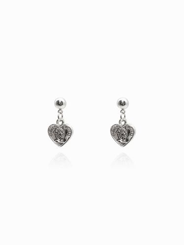 Heart Coin Earrings - ANNAFLAIR1986 - Modalova