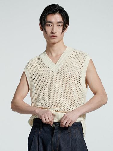 Punching V Neck Vest - FIELD WORKER - Modalova