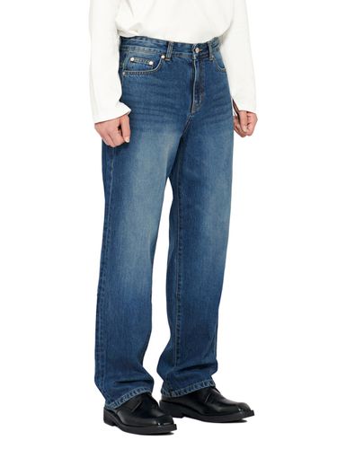 DEN1955 Dusky Blue Wide Fit Jeans - DENMADE - Modalova