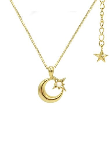 Lune Etoile Necklace - FLOWOOM - Modalova