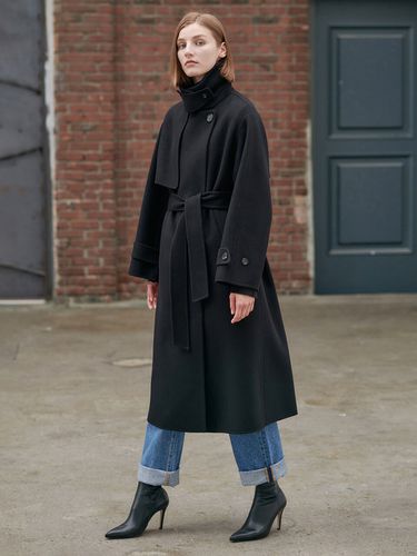 Handmade Trench Coat (Black) - NILBY P - Modalova