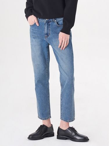 DEN105 Brush Mid Straight Crop Fit Jeans - DENMADE - Modalova