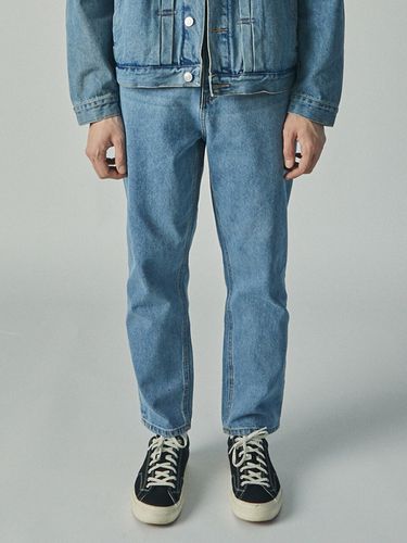 Basic Loose Tapered Denim Pants - FIELD WORKER - Modalova