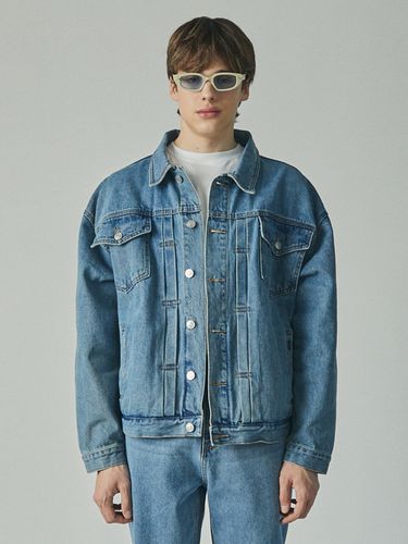 Over Fit Trucker Jacket - FIELD WORKER - Modalova