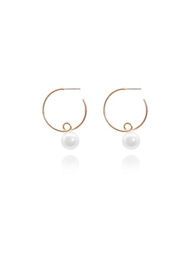 Pearl Moon Earrings - ANNAFLAIR1986 - Modalova