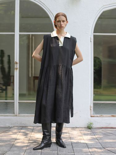 Dress Polo Sleeveless Black - AEER - Modalova