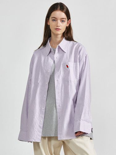 Parrot Wappen Stripe Oxford Shirt - UNION BALANT - Modalova